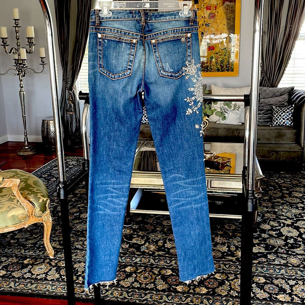 Roberto Cavalli jewels dazzled  Straight Leg Jeans
Size: XS | US2 - Picture 4 of 11